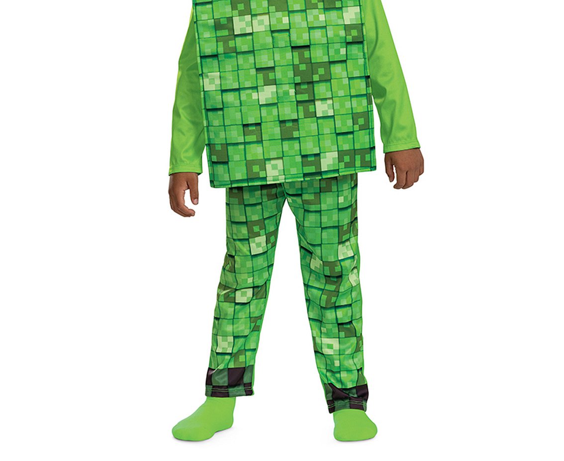 Strój Creeper- Minecraft (licencja), rozm. M (7-8 lat)